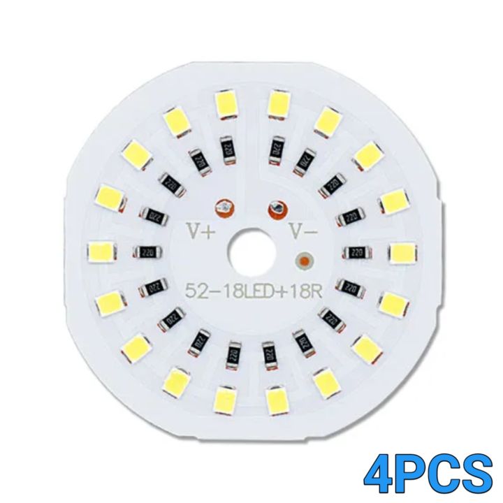 4PCS%20DC%2012V%2018W%20LED%20Bulb%20Lamp%20Round%20Chips%20Board%20-%20Image%202