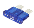 15 Ampere 10 Pcs Blade Fuse Car Energy Control Anti Shortage For Auto Accessories. 