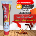 Pack of 3 Kill Roach Cockroach Killer Gel, Insecticide Efficient Anti-Roach Bait, 40 grams Roaches Killing Tube, Eliminates Cockroaches Anywhere Indoor and Outdoor Including Kitchen, Bedrooms, Washroom, Bathroom, Offices, Highly Attractive Acid Trap. 