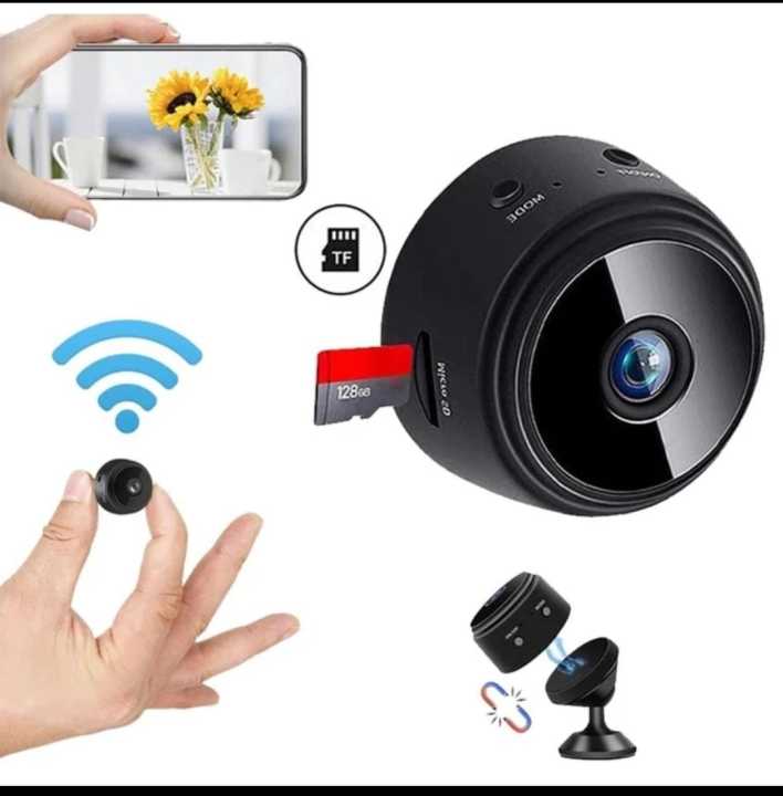 A9 WiFi Mini Camera - Wireless HD Security Camera with Live View, SD Card Storage, and Smart Home Monitoring for Infants and Pets