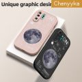 chenyyka For Huawei P30 Pro Case Fashion Tide Moon Thin Leather Soft Full Lens Back Cover Camera Protect Cases Shockproof Casing. 