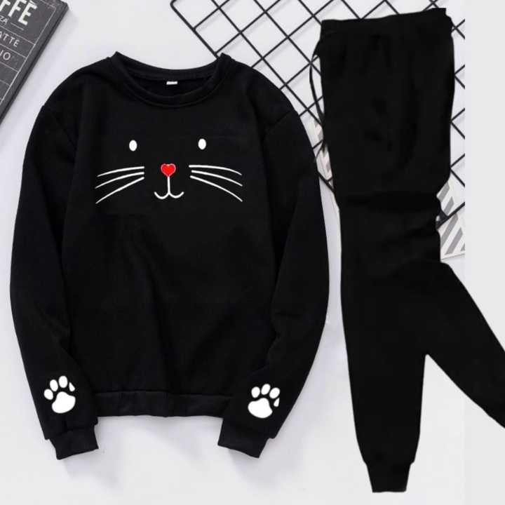 REVIBE%20-%20Grey%20Blessed%20Printed%20Tracksuit%20For%20Girls%20&%20Womens%20-%20Image%203