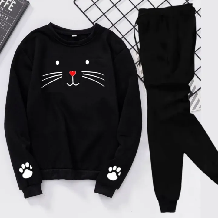 REVIBE%20-%20Grey%20Blessed%20Printed%20Tracksuit%20For%20Girls%20&%20Womens%20-%20Image%203