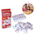 Dominoes Set- 28 Pieces Double-Six Ivory Domino Tiles Set Classic Numbers Table Game. 