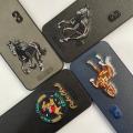 Infinix Smart 7 / Tecno Spark Go 2023 / Pop 7 – Polo Embroidered Faux Leather Rexine Back Cover | Stylish Polycarbonate Shell Phone Case for Durable Protection | PLC. 