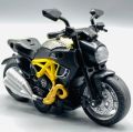Diecast Heavy Bike Toy Model Light & Sound Pull Back Multicolor. 
