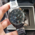 Hugo Boss Men’s Chronograph Quartz Stainless Steel Black Dial 44mm Watch 1513714. 