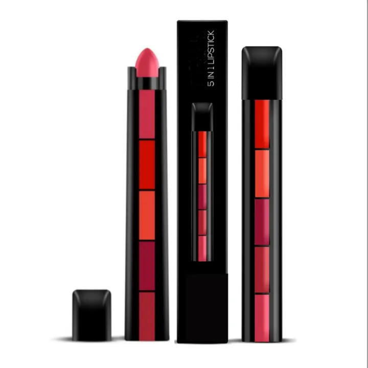 Beautious%205%20in%201%20lipstick%20deal%20-%20Matte%20lipstick%20-%20Red%20,%20brown%20,%20Pink%20lipsticks%20set%20-%20Image%202