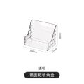 Simple mirror cabinet storage box, toilet, bathroom, sink, wall-hung non-perforated cosmetics, lipstick, oblique finishing box. 