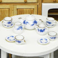 11Pcs 1:12 Dolls House Miniature Mugs Dish Cups Pot Set Toys Dollhouse Accessory. 