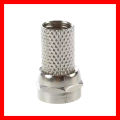 10Pcs RG6 F Type Coaxial Cable Connector Plug High Quality RG6 Satellite TV Antenna Coaxial Cables Plugs Connecter. 