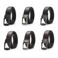 Business Vintage belt Stylish High quality Luxury Men's belt Fashion 120cm cowhide leather belt for Office attire. 