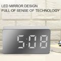 Smart Timer Mini Square Small Alarm Clock Cartoon Digital Practical Simple Luminous Electronic Clock. 