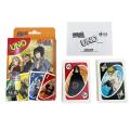 Mattel Games UNO NARUTO Card Game for Family Night Featuring Tv Show Themed Graphics and a Special Rule for 2-10 Players. 