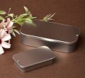 Slide Rectangular Empty Storage Box Wedding Jewelry Cases Portable Tin Boxes Anti-rust Container Mini Iron Box 1Pcs. 