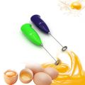 Coffee Milk Frother Egg Beater - Coffee Frother Foam Whisk Mixer Blender Stirrer - Mini Handy Electric Battery Operated. 