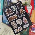 50/25pcs HARRY JAMES POTTER sticker pack of all films and books aesthetic dark academia skateboard decal guitar journal. 