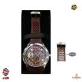 Men's Xmart Quartz Watch, A+ Copy Wrist Watch With Jali Strap, Smart Mechanical Wrist Watch, High Quality Sport Silicone Band Watch For Man, Branded Imported Wrist Casual Watch. 