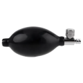 superior rubber blood pressure inflation bulb air relese valve inflator bulb air pump for blood pressure monitor. 