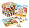 Wooden jigsaw puzzle Small Animals Puzzles for Kids Wooden Toddlers Puzzles Animal Preschool Puzzles,Educational Learning Party Toys for Boys and Girls, Wooden Puzzles Preschool Toys Gifts,Classroom, Party Favors, Goodie Bags Fillers. 