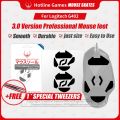 2Sets/4Sets Hotline Games 3.0 Gaming Mouse Feet Skates for Logitech G402 Professional Mice Upgrade Kit. 