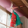 Foam and Fill Large Gaps & Cracks Polyurethane Foam Sealant, 500ml, Off White universal PU foam spray. 