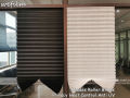WEFILM Adhesive Roller Blinds Window Pleated Zebra Blinds And Shades Blind Roller Blackout Curtain For Bedroom Living Room Balcony. 
