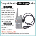 Baofeng CH340 Chip USB Programming Cable Driver Free Support Win11 For UV-25Pro UV-17Pro GPS Quansheng UV-K6 UV-K5 Walkie Talkie. 