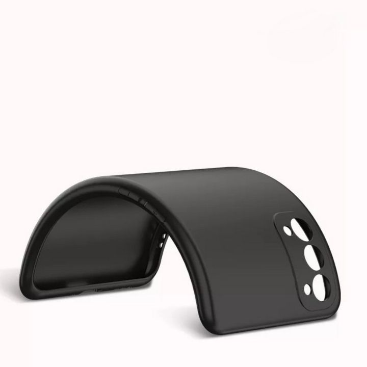 Realme%207%20pro%20Matte%20Black%20Soft%20Silicon%20Back%20Cover%20-%20Image%203