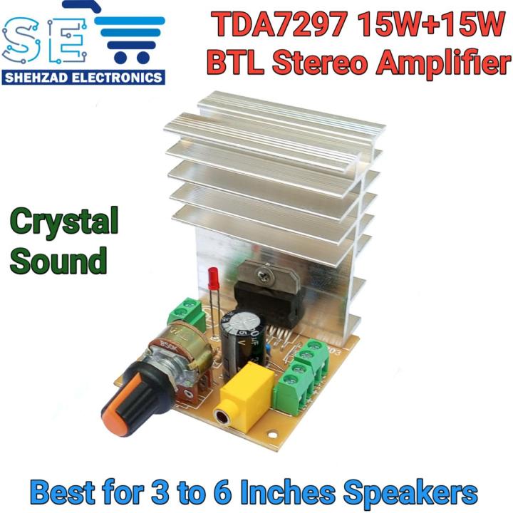 TDA7297 15W+15W Audio Amplifier Module