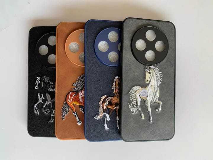 "Tecno Spark 30C Back Cover | Embroidered POLO Design | Stylish & Protective"