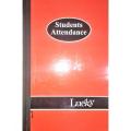 Lucky Students Daily Attendance Register For School & Colleges 70 Pages. 