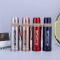 750ml / 1000ml Travel Water Bottles Hot & Cold Thermos Flask Vacuum Insulation upto 8 hours | Stainless Steel. 