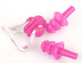 Swimming Silicone Nose Clip With Ear Plugs – Radom Color. 