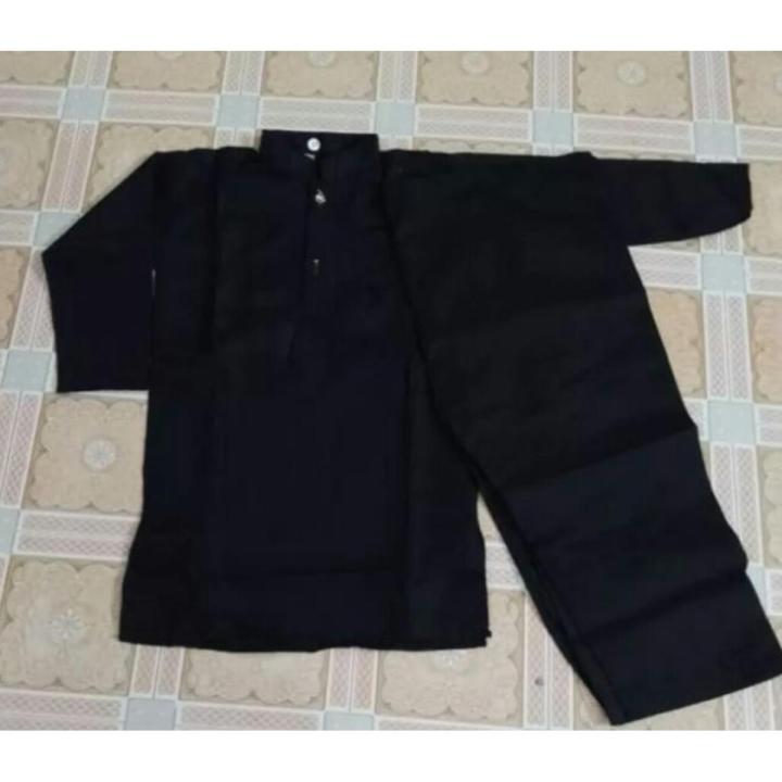 baba boys black suit