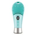 Ultrasonic Skin Deep Cleaning Brush Face Cleansing Brush Massager Waterproof Silicone Massage Usb Rechargeable. 