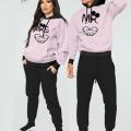 Pack of 2 COUPLE TRACK SUIT  WINTER COLLECTION  Good quality  COMPLETE SUIT  HOODIS+TROUSER. 