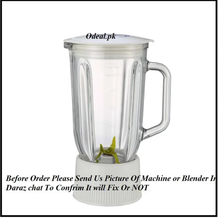 Pana%20Sonic%20Juicer%20Blender%20Juicer%201%20liter%20Jug%20Glass%20Jug%20White%20Blender%20Jug%20Spare%20Parts%20Grinder%20Jug%20Blender%20Jug%20-%20Image%202