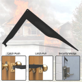 L-Shaped Metal Bar Bar Firefighter Tool Access Doors Easily Fire Pick Swipe Tool Tool for 1Pcs. 