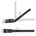 USB WiFi Adapter 150Mbps Wireless Network Network Card Wi-Fi Receiver PC Laptop. 