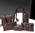 Hand bags for girls pack of 5 piece set with long strap. 
