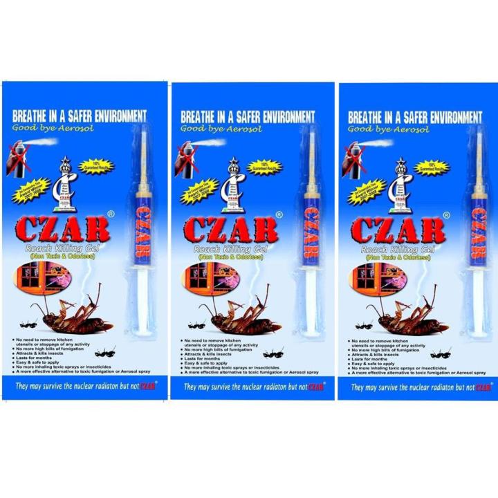 Czar Cockroach Killer Paste (3 Pcs)