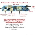 Power Bank Charging Circuit Module Qc 3.0 18W Lithium Battery Charger Type-C & Micro USB Dual input. 