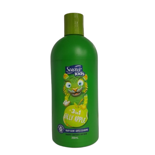 Suave Kids 3-in-1 Silly Apple Shampoo Conditioner Body Wash 350 ML
