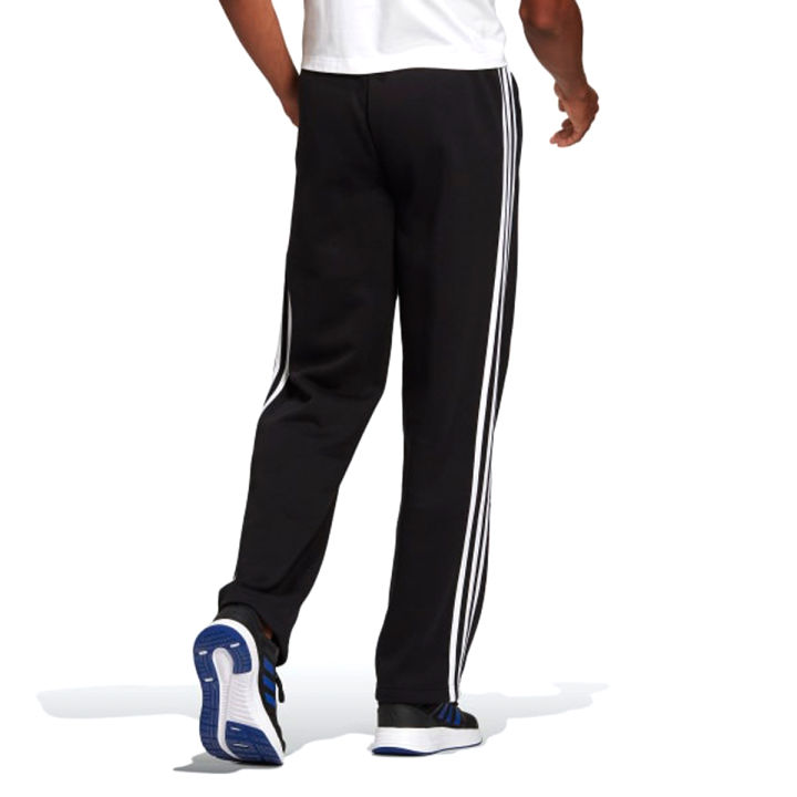 Regular Jogger Pants for Running and Casual Use Trousers for Men Lounge Pants with Side Strips and Pockets in Black L XL 2XL 3XL and 4XL Sizes Pajama for Mens in Full Length and Half Length Shorts for All Seasons