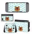 Vinyl Screen Cute Skin Animal Crossing Protector Stickers for Nintendo Switch NS Console + Joy-con Controller Skins Decal Cover. 