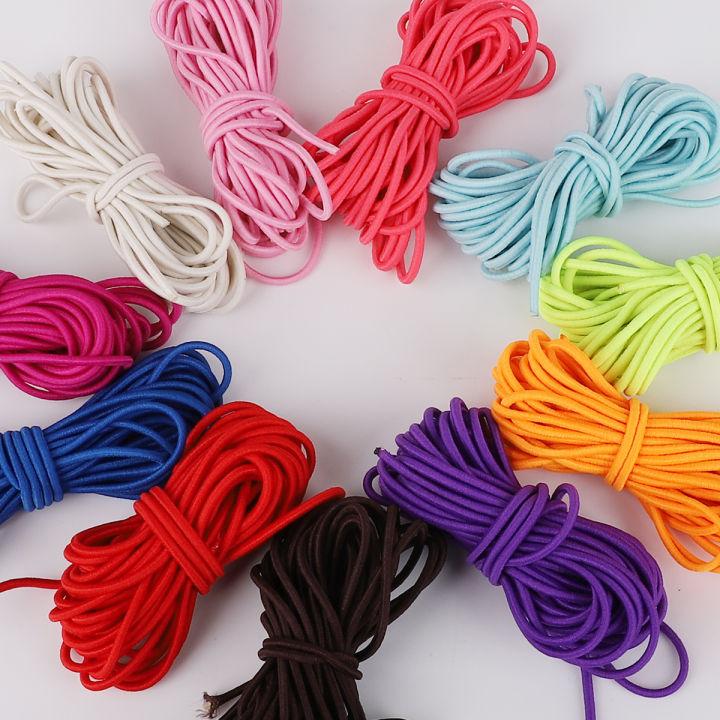5Meter/bag Elastic Stretch String Cord Beading Cord Rope for Making Bracelet Necklace Jewelry Decorative Handcraft Accessories