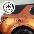 Fuel Tank Sticker (Black) Toyota Latest Style, Petrol Tank Decoration Stickers for Car by Sticker Saloon. 