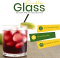 Fast Forward Unbreakable Plastic Tumblers (Set of 6) - BPA-Free Acrylic Glasses for Home & Outdoors - Stackable, Reusable, Lead-Free, and Dishwasher Safe - Clear Plastic Drinking Glasses (355ml & 474ml). 