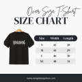 Introducing Vengerberg's Exclusive Collection: "Intezar e Ishq by NFAK" Over Sized T-shirt. 